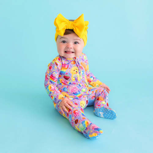 Lisa Frank® Casey & Caymus Footie Zippered One Piece