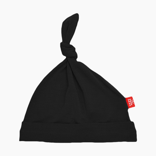Magnetic Me Modal Knot Hat - Onyx, 0-3 Months