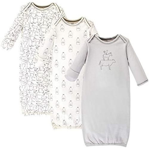 Touched by Nature Unisex Baby Organic Cotton Gowns