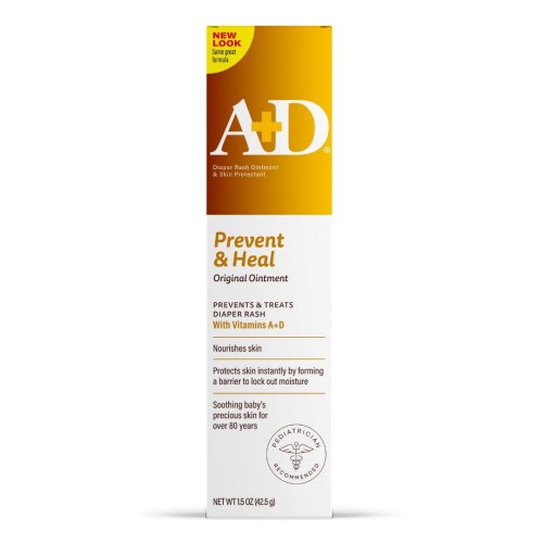 A+D Original Diaper Rash Ointment, Skin Protectant, 1.5 Ounces