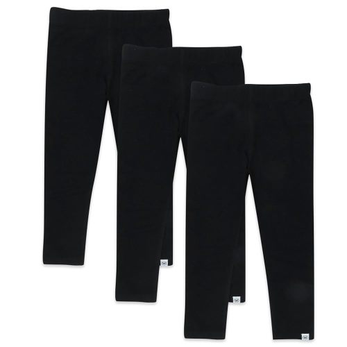 HonestBaby Multipack Leggings Skinny, Flare and Cargo Pants Organic Cotton for Infant Baby Girls, Toddlers, Little Kids