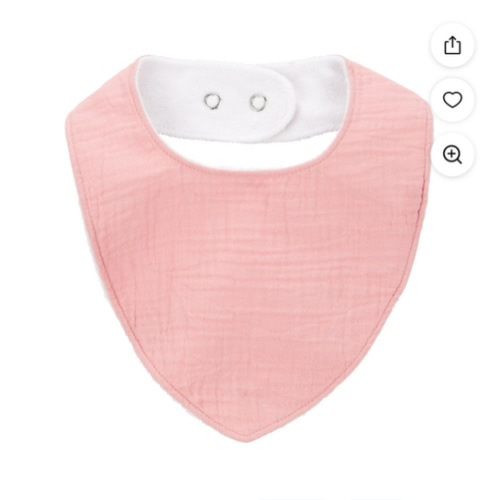 Carter's Child of Mine Baby Girl Bibs, 3-Pack, One Size