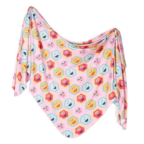 Copper Pearl Baby Swaddle Blanket - Premium Knit Baby Blanket, Large Soft Stretchy Receiving Blankets for Baby Boy and Girl, Swaddles for Newborn, Infant, and Toddler (Abby and Pals)