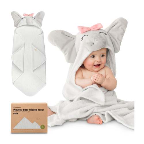 GOTS Certified, 100% Organic Cotton Hooded Towel