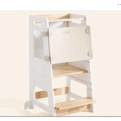 HARPPA Nordo | Safe & Stable Montessori Toddler Kitchen Wooden Tower - Perfect for Cooking & Learning, Counter Helper, Kitchen Tower, Gift for 2 Year Old