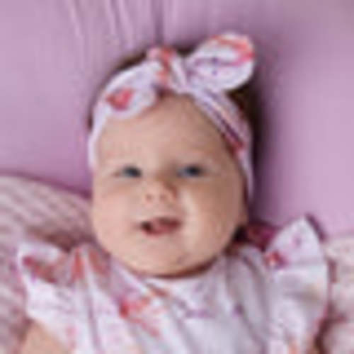 Coral Organic Baby & Toddler Topknot | Snuggle Hunny