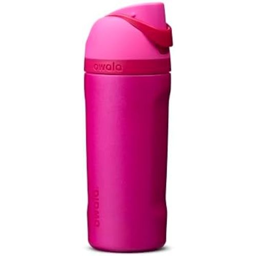 Owala FreeSip Kids Stainless Steel Water Bottle 16 oz Read My Lips