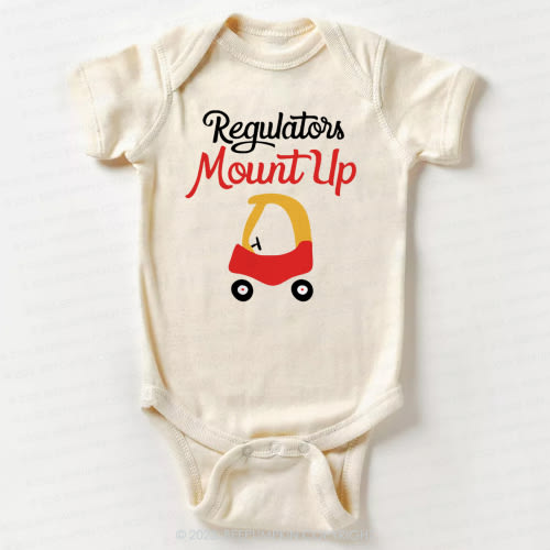 Regulators Mount Up Bodysuit For Baby 7