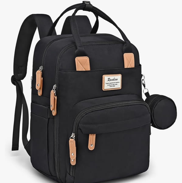 Diaper Bag Backpack RUVALINO Large Multifunction Travel Back Pack Maternity Baby Nappy Changing Bags