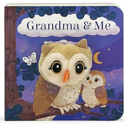 Grandma & Me Children's Finger Puppet Board Book, Ages 1-4