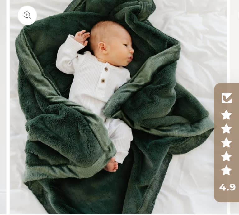 LUSH RECEIVING BLANKETS