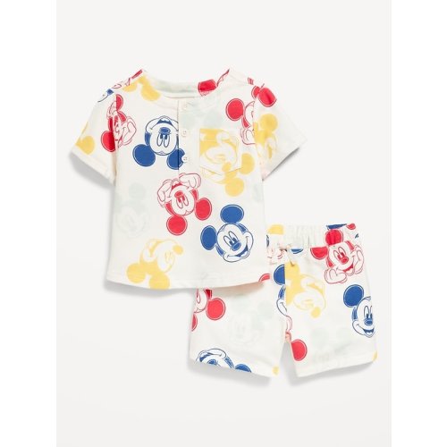 Disney© Henley T-Shirt and Shorts Set for Baby | Old Navy