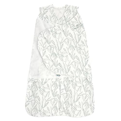 Size Newborn Halo SleepSack Swaddle Cotton - Leaves, Newborn