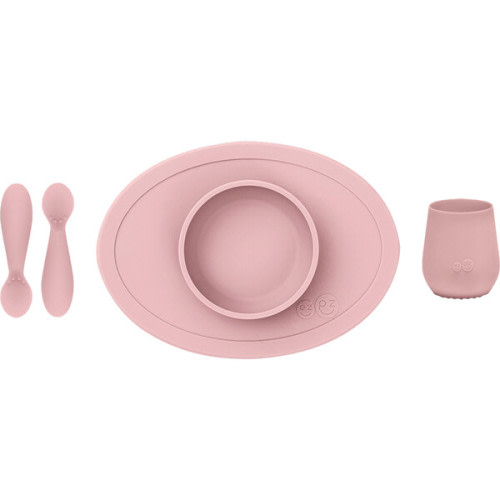 First Foods Set, Blush - ezpz | Maisonette