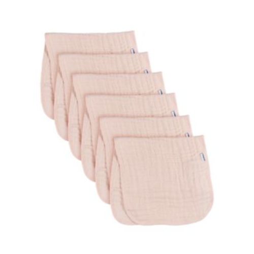 Baby Neutral Multi Browns Muslin Burpcloths - 6-Pack