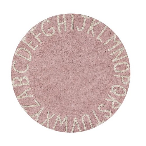 Lorena Canals Washable ABC Round Modern Kids Rug | Pottery Barn Kids