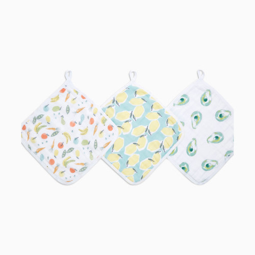 Essentials Cotton Washcloth (3 Pack) - Farm To Table