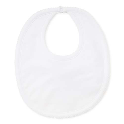 White Kissy Basics Bib