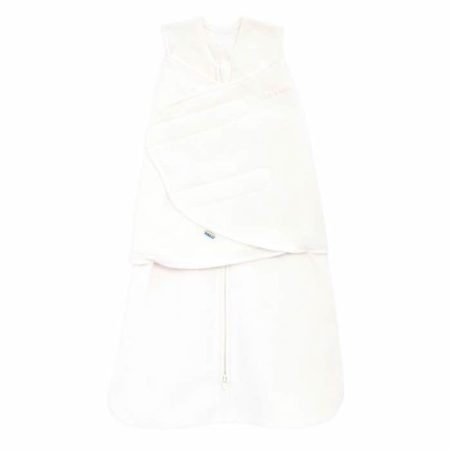 Cream Micro-Fleece Swaddle | HALO