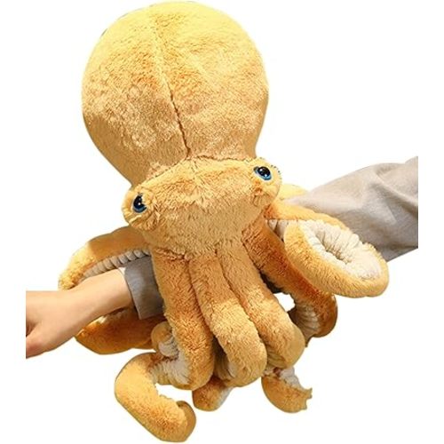 GOOC Octopus Stuffed Animals Octopus Plush Doll Toys Octopus Stuffed Toys Gift for Kids and Lovers for Birthday, Christmas, Valentine's Day(Orange)
