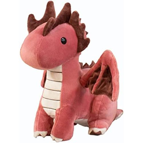 Bellzi Fire Dragon - Cute Stuffed Animal Plush Toy - Adorable Soft Dragon Toy Plushies and Gifts - Perfect Present for Kids, Babies, Toddlers - Draggi