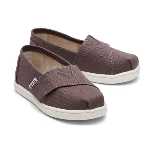 Alpargata Grey Canvas Toddler Shoe