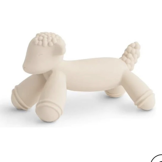 Mushie Lamb Figurine Teether