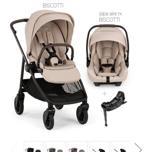 Nuna® SWIV™ Stroller +  PIPA Aire / PIPA RX / PIPA Aire RX Travel System