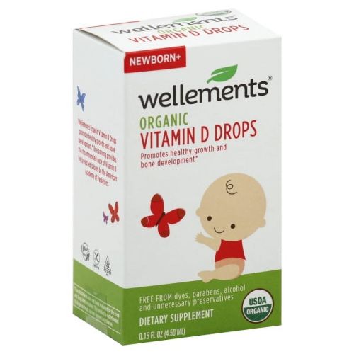 Wellements Organic Vitamin D Drops