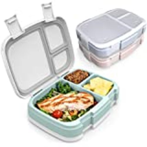 Amazon.com: Bentgo Kids Prints Tray with Transparent Cover - Reusable, BPA-Free, 5-Compartment Meal Prep Container with Built-In Portion Control for Healthy At-Home Meals and On-the-Go Lunches (Puppy Love) : Baby