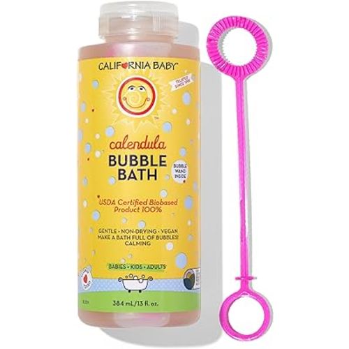 California Baby Calendula Aromatherapy Bubble Bath 13 fl oz (390 ml)