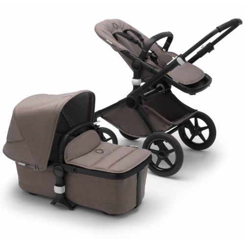 Bugaboo OPEN BOX Fox2 Complete Stroller - Black/Mineral Taupe