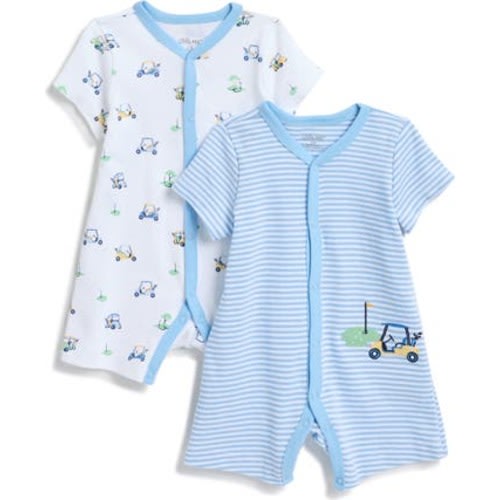2-Pack Short Sleeve Rompers