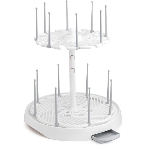 Munchkin® High Capacity Drying Rack for Baby Bottles and Accessories, White