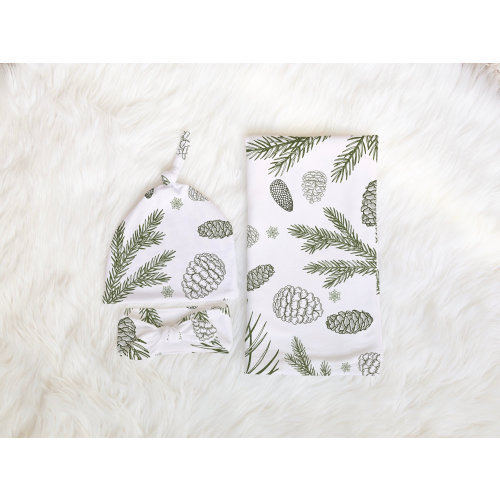 Winter  Swaddle Christmas Hospital Photo Blanket Christmas Baby Outfit Newborn Christmas Baby Boy Coming Home Outfit Christmas Shower Gift