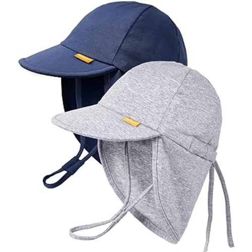 FURTALK Baby Sun Hat UPF 50+ UV Ray Sun Protection Cotton Toddler Hats for Boys Girls