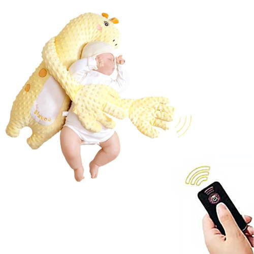 Baby Soothers Toys,Companion Plush Toy - Animal Shaped Comforting Pillow,Plush Figure Soothing Toys,Cute Animal - Stuffed Doll Toy,Soft Sensory Stuffed A-nimal for Soothing & Cuddling
