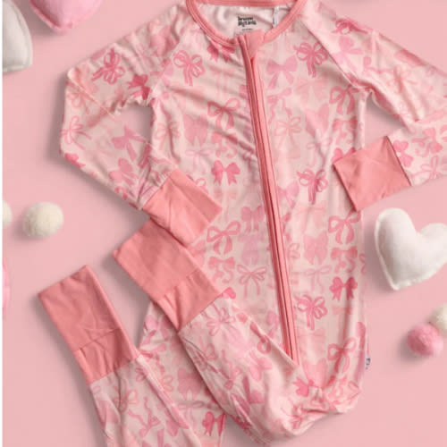 BLISSFUL BOWS DREAM ROMPER