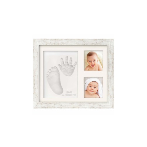 Baby Handprint & Footprint Keepsake Solo Frame