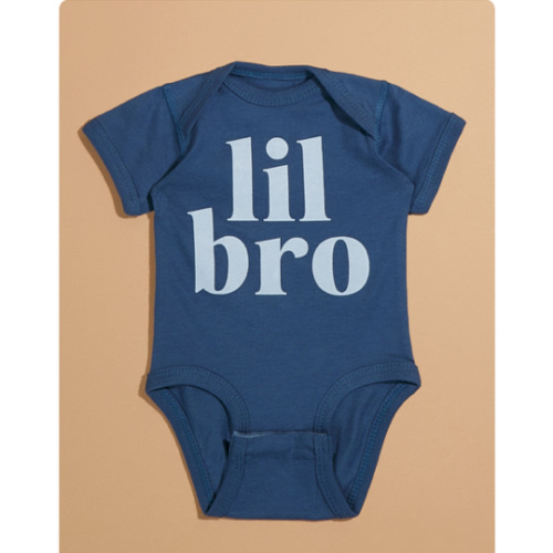 Lil Bro Bodysuit in Indigo | Tullabee