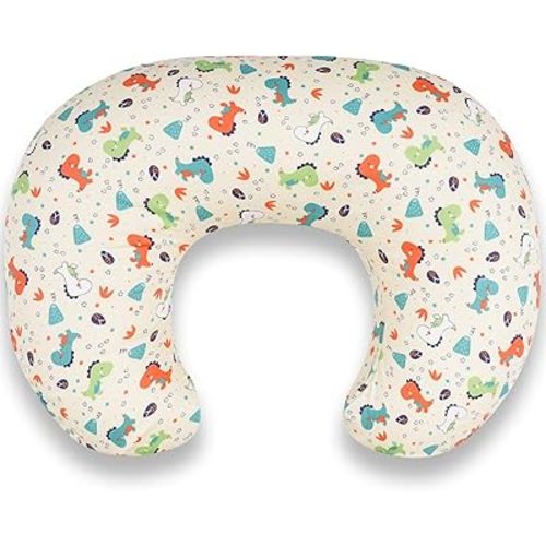 Nursing Pillow, Ergonomic C-Shape Breastfeeding Pillow for Breastfeeding & Bottle Feeding, Standard Size Breathable with Washable Cover, Hypoallergenic (0-12Months)
