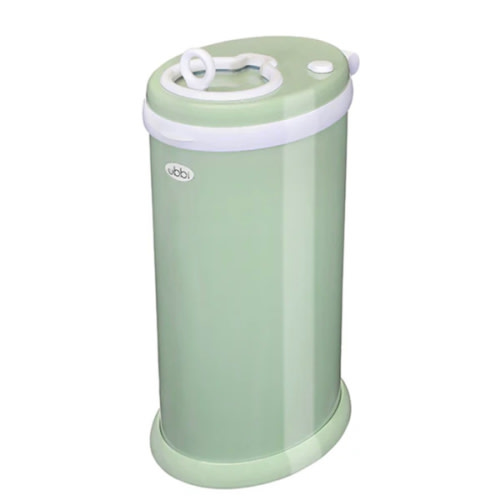 Ubbi Stainless Diaper Pail - Sage
