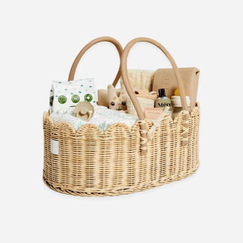 Poppy Diaper Caddy Natural