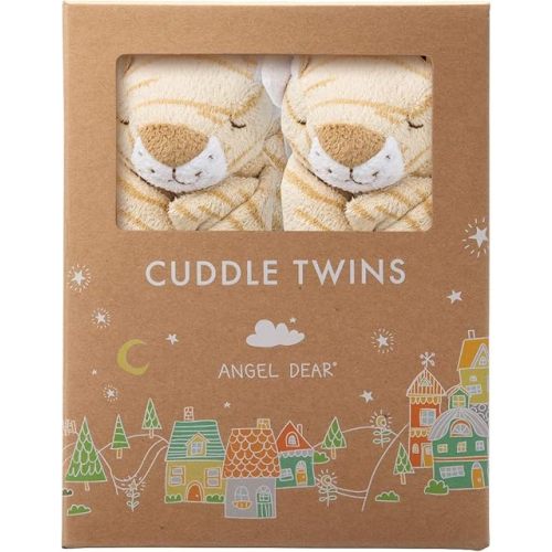 Angel Dear - Tiger, Cuddle Twins Blankie Set