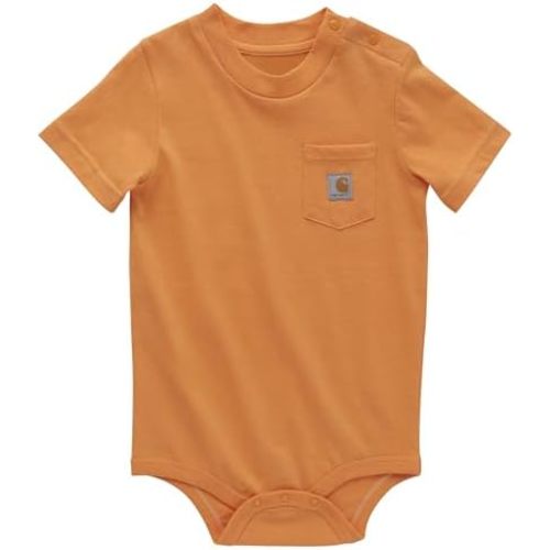 Carhartt Baby Sort Sleeve Pocket Bodysuit
