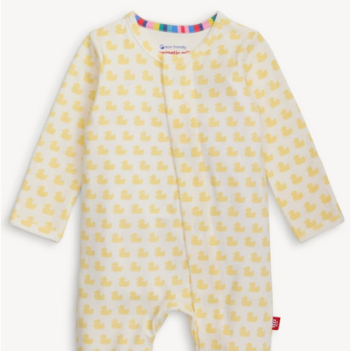 many ducks yellow CloudStretch™ magnetic footie – Magnetic Me