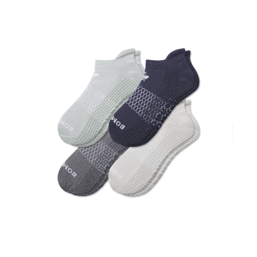 Women's Gripper Ankle Sock 4-Pack