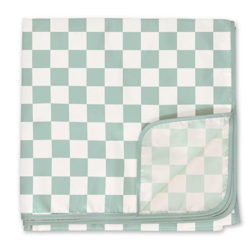 Tiny Twinkle Mess-proof Splat Mats For Under High Chairs Or Table Cover For Art Projects For Baby And Toddler (51" X 51", Royal Palm)