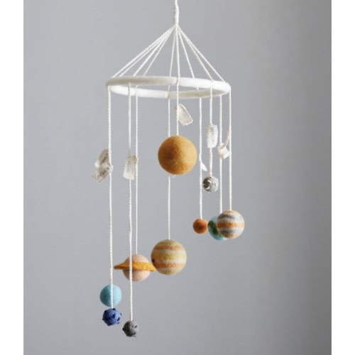 West Elm Wool Planet Ceiling Mobile