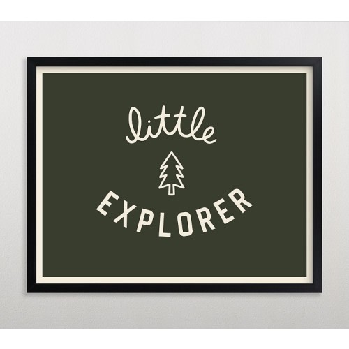 Minted® Little Explorer Flag Wall Art by Little Merry Market
